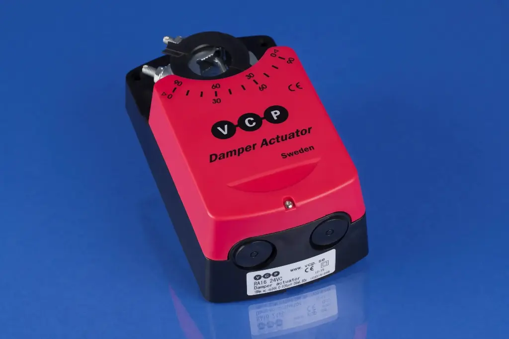 [RA16 24D] Actionneurs d'amortisseur sans ressort de rappel, couple 16